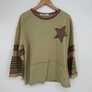 Three Bird Nest Boho Tunic Size M